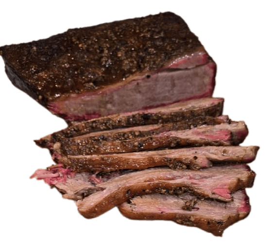 A piece of meat is sitting on the table.